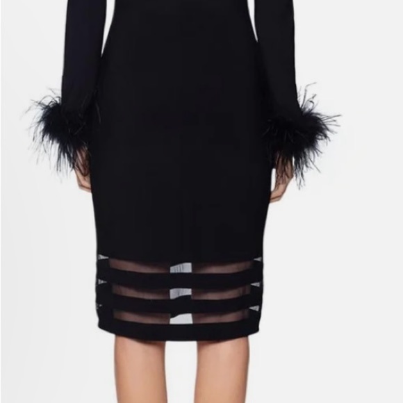 BETSY & ADAM
Womens Illusion Polyester Sheath Dress - Picture 2 of 5